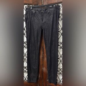 Genetic Denim Metallic Black Jeans